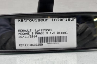 Retroviseur interieur RENAULT MEGANE 3 Photo n°1