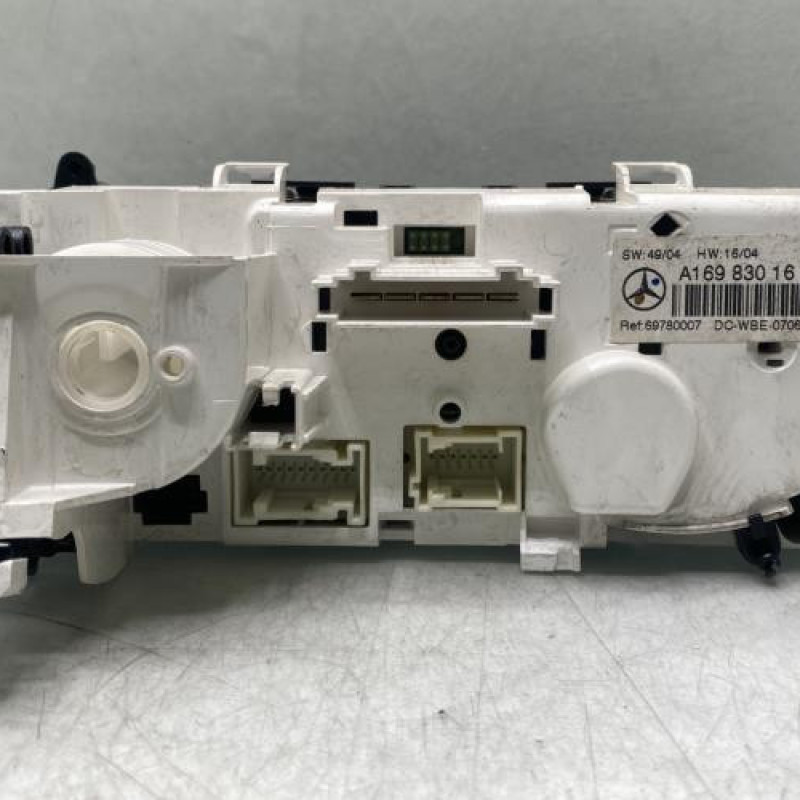 Commande chauffage MERCEDES CLASSE A 169 Photo n°2