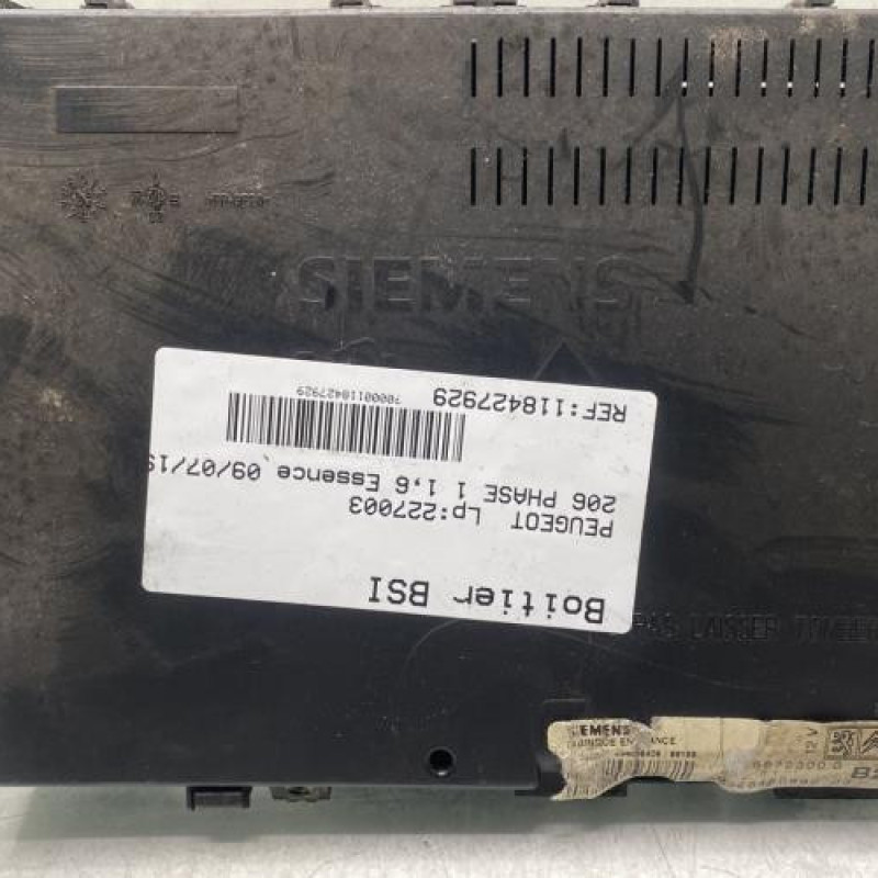 Boitier BSI PEUGEOT 206 Photo n°5