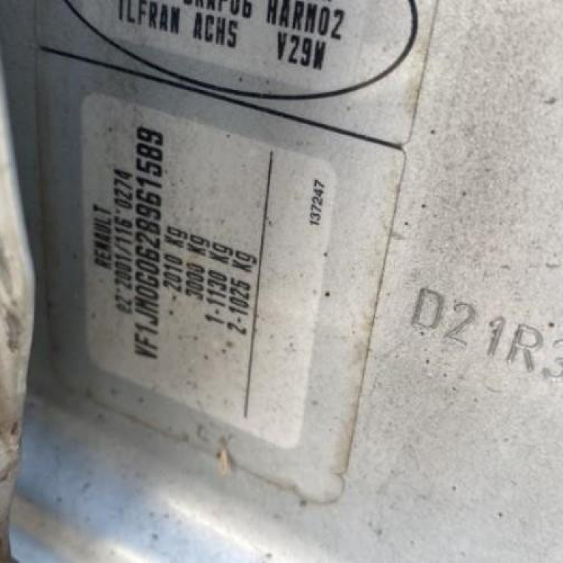 Cardan droit (transmission) RENAULT SCENIC 2 Photo n°17