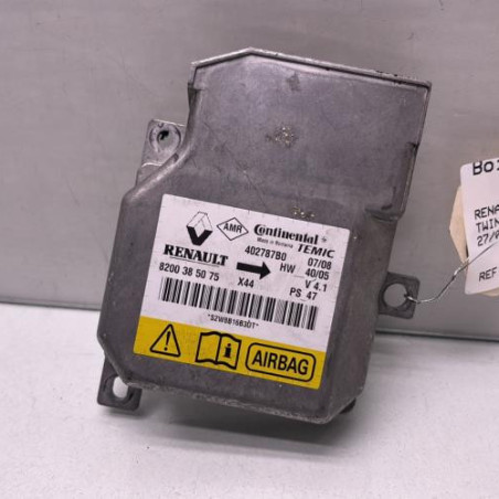 Boitier air bag RENAULT TWINGO 2 Photo n°1