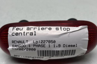 Feu arriere stop central RENAULT KANGOO 1 Photo n°1