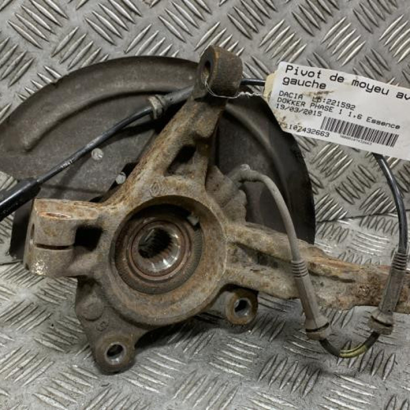 Pivot de moyeu avant gauche DACIA DOKKER Photo n°3