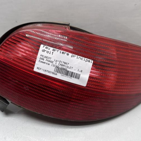 Feu arriere principal droit (feux) PEUGEOT 206 Photo n°1