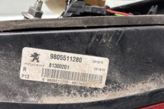 Feu arriere secondaire droit (feux) PEUGEOT 3008 1