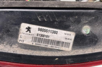 Feu arriere secondaire gauche (feux) PEUGEOT 3008 1
