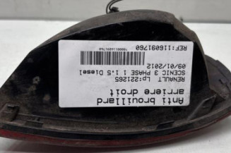 Feu de recul droit RENAULT SCENIC 3