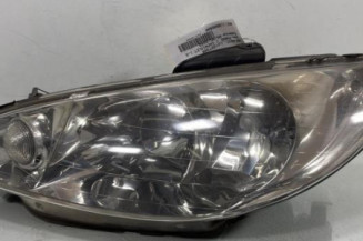 Optique avant principal gauche (feux)(phare) PEUGEOT 206 Photo n°1