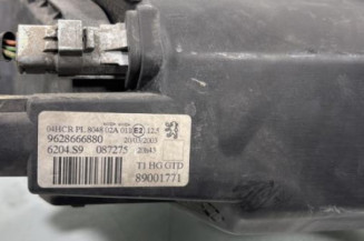 Optique avant principal gauche (feux)(phare) PEUGEOT 206