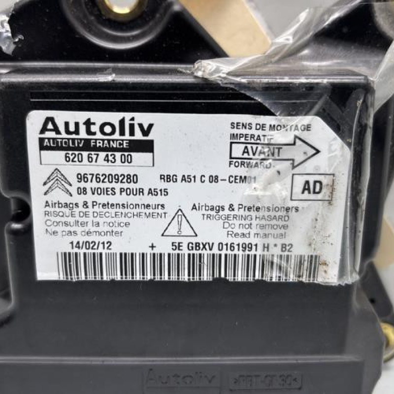 Boitier air bag CITROEN C3 2 Photo n°2