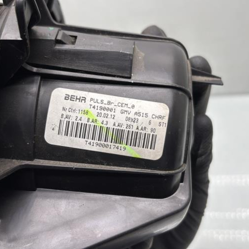 Pulseur d'air CITROEN C3 2 Photo n°5