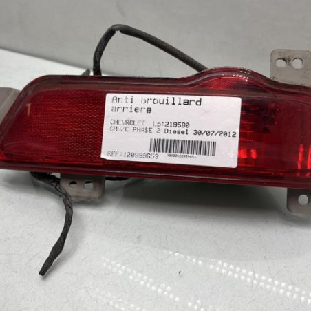 Anti brouillard arriere CHEVROLET CRUZE Photo n°1