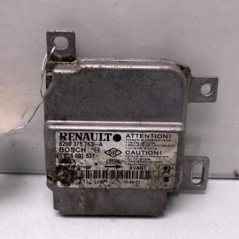 Boitier air bag RENAULT CLIO 2 CAMPUS Photo n°1