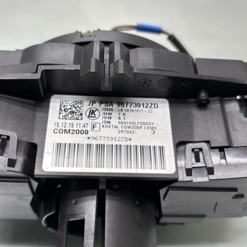 Com (Bloc Contacteur Tournant+Commodo Essuie Glace+Commodo Phare) PEUGEOT 3008 1 Photo n°6