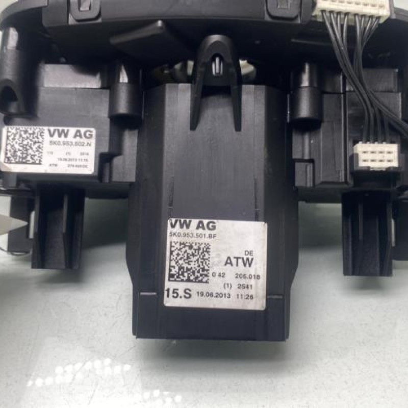 Com (Bloc Contacteur Tournant+Commodo Essuie Glace+Commodo Phare) VOLKSWAGEN TOURAN 2 Photo n°5