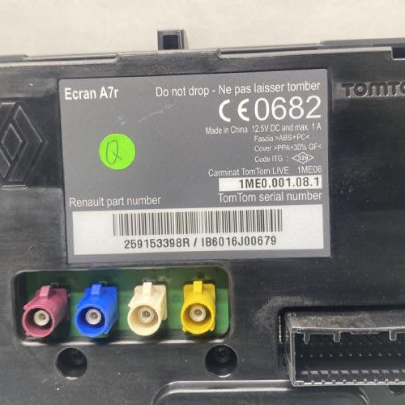 Ecran GPS RENAULT SCENIC 3 Photo n°3