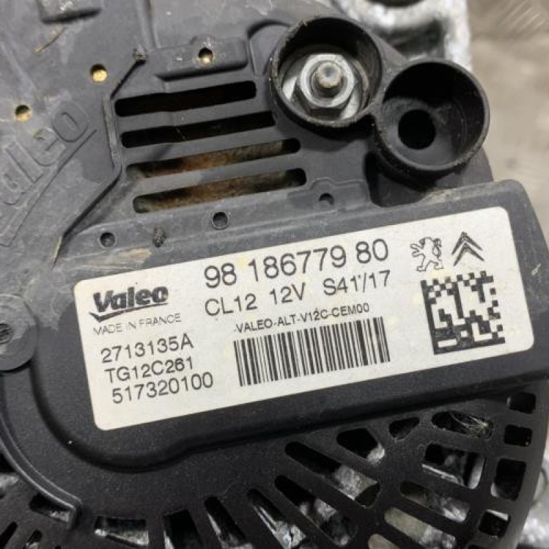 Alternateur CITROEN C4 CACTUS Photo n°2