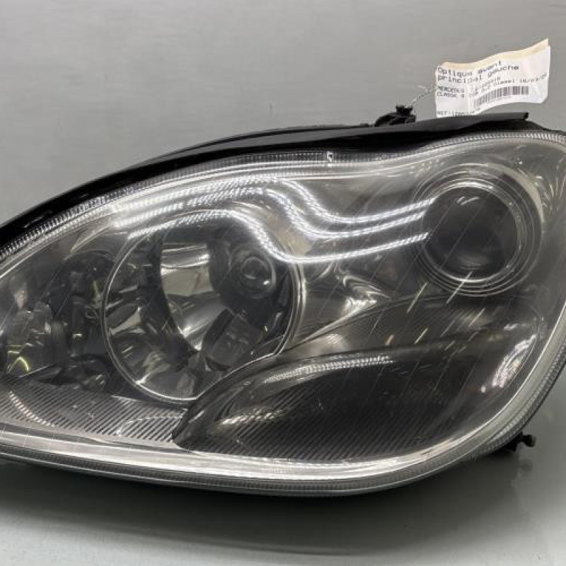 Optique avant principal gauche (feux)(phare) MERCEDES CLASSE S 220 Photo n°1