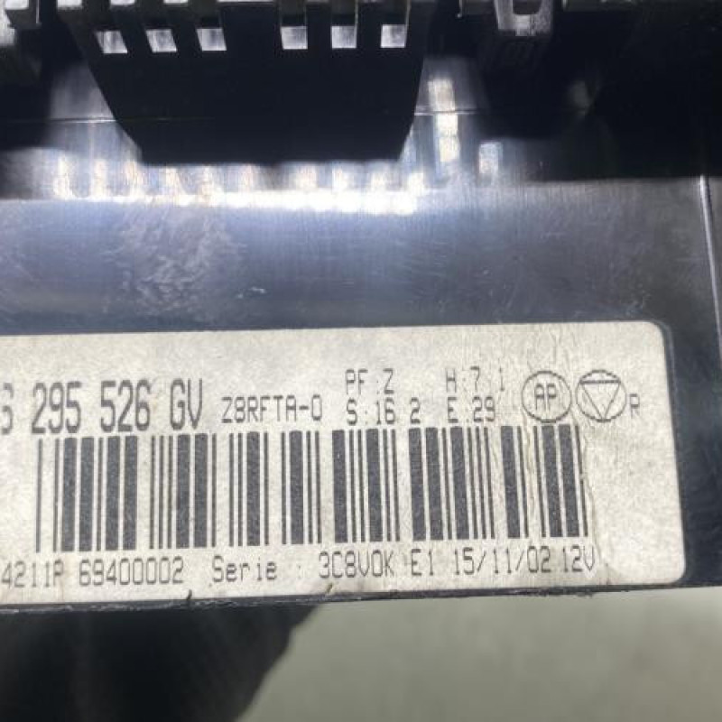 Commande chauffage PEUGEOT 607 Photo n°5