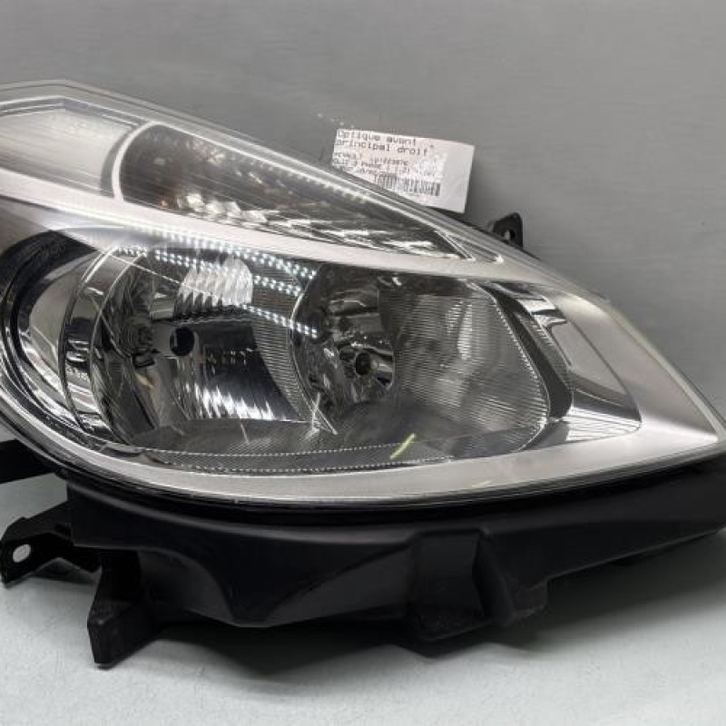 Optique avant principal droit (feux)(phare) RENAULT CLIO 3 Photo n°1