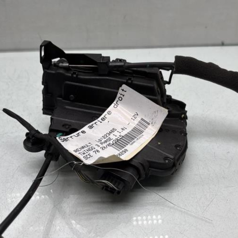 Serrure arriere droit RENAULT TWINGO 3 Photo n°4