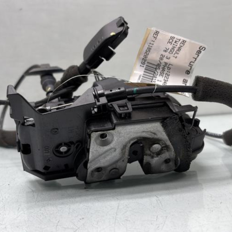 Serrure arriere gauche RENAULT TWINGO 3 Photo n°1