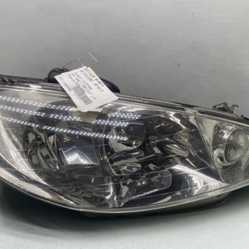 Optique avant principal droit (feux)(phare) PEUGEOT 206 Photo n°1