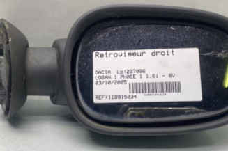 Retroviseur droit DACIA LOGAN 1 Photo n°1