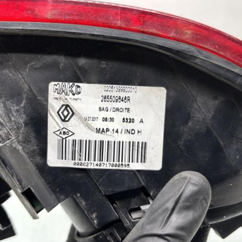 Feu arriere principal droit (feux) RENAULT CLIO 4 Photo n°5