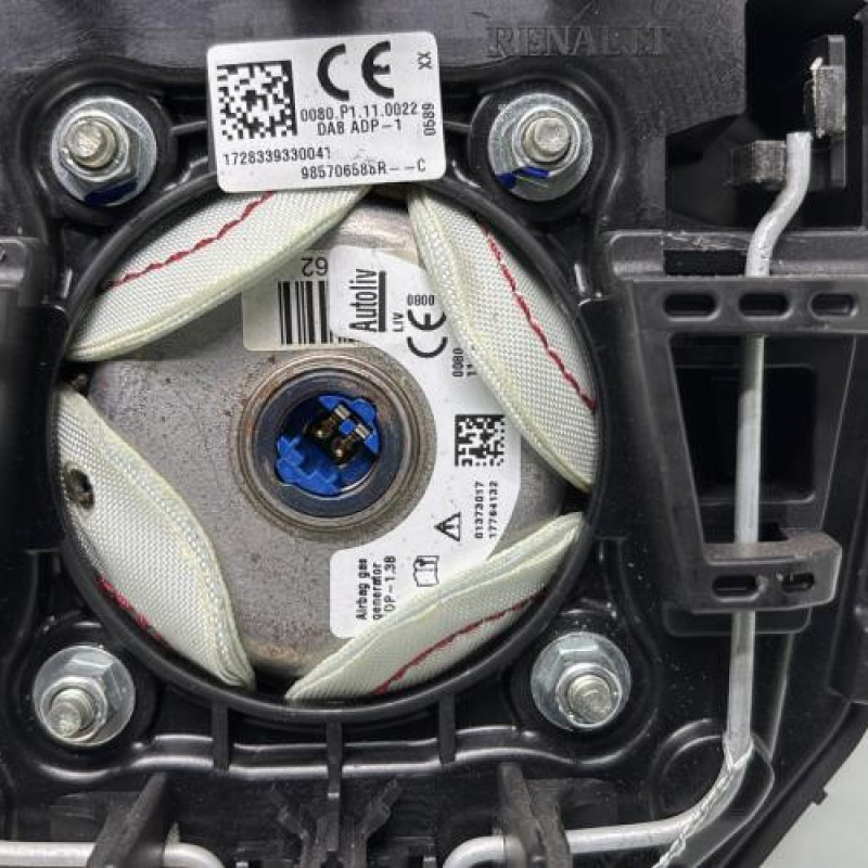 Air bag conducteur RENAULT CLIO 4 Photo n°3