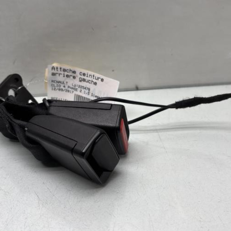 Attache ceinture arriere gauche RENAULT CLIO 4 Photo n°1