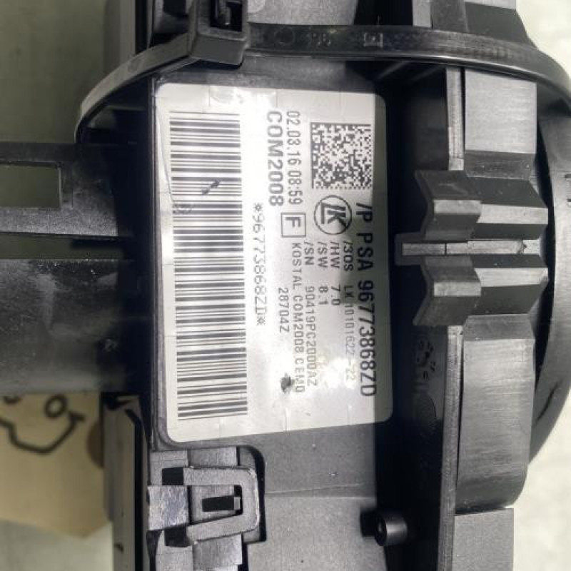 Com (Bloc Contacteur Tournant+Commodo Essuie Glace+Commodo Phare) CITROEN C3 2 Photo n°5