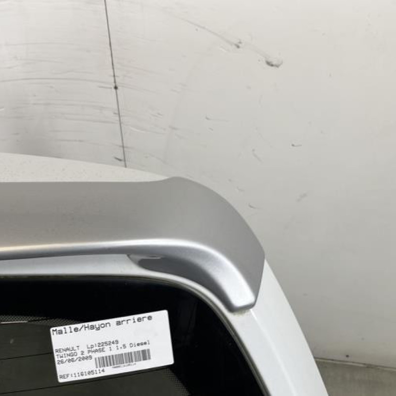 Malle/Hayon arriere RENAULT TWINGO 2 Photo n°3