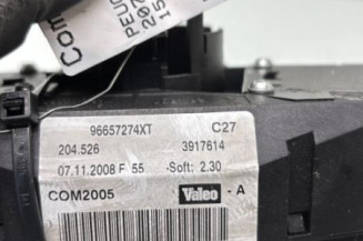 Com (Bloc Contacteur Tournant+Commodo Essuie Glace+Commodo Phare) PEUGEOT 207