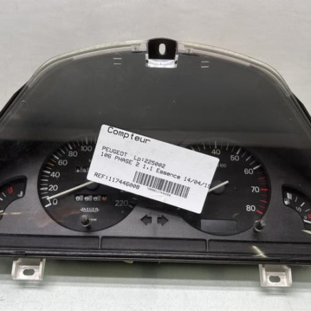 Compteur PEUGEOT 106 Photo n°1