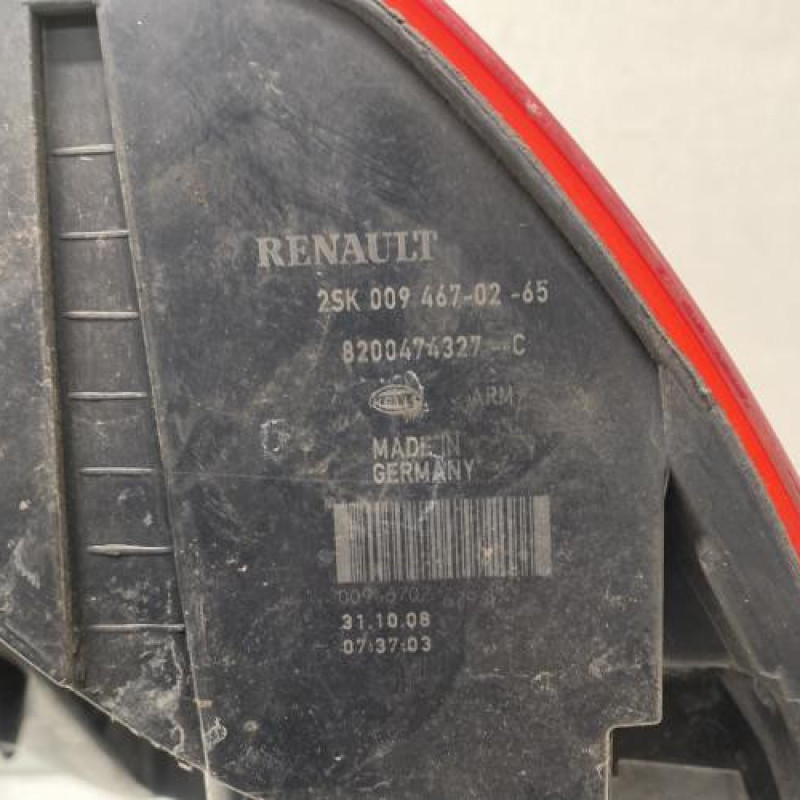 Feu arriere principal droit (feux) RENAULT GRAND SCENIC 2 Photo n°4