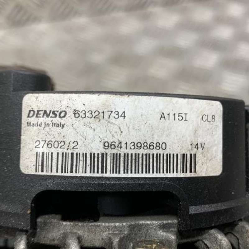 Alternateur PEUGEOT 206 Photo n°2