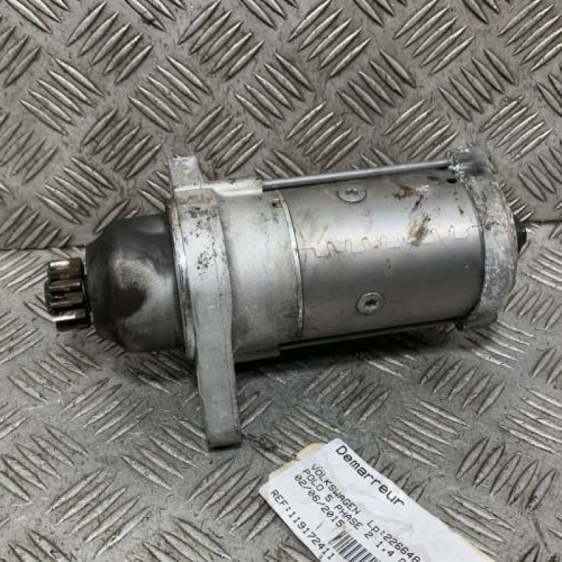 Demarreur VOLKSWAGEN POLO 5 Photo n°1