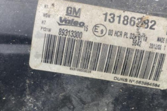 Optique avant principal droit (feux)(phare) OPEL CORSA D