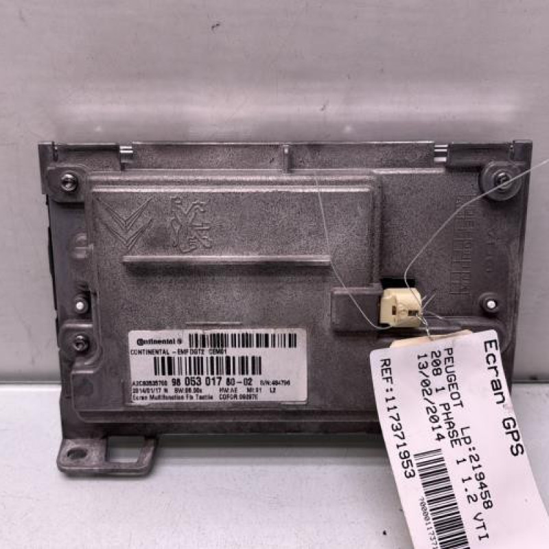 Ecran GPS PEUGEOT 208 1 Photo n°2