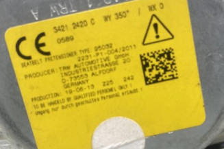 Pretensionneur de ceinture avant droit RENAULT TWINGO 3