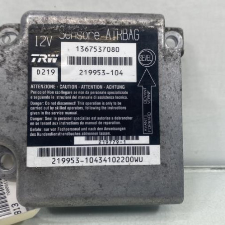 Boitier air bag CITROEN JUMPER 3 Photo n°1