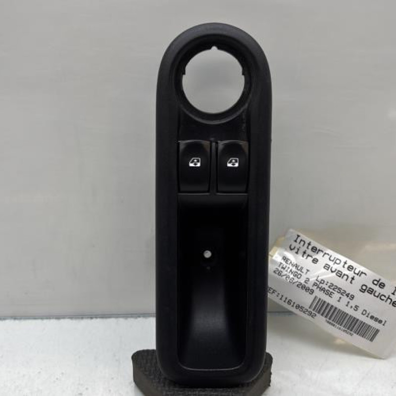 Interrupteur de leve vitre avant gauche RENAULT TWINGO 2 Photo n°1