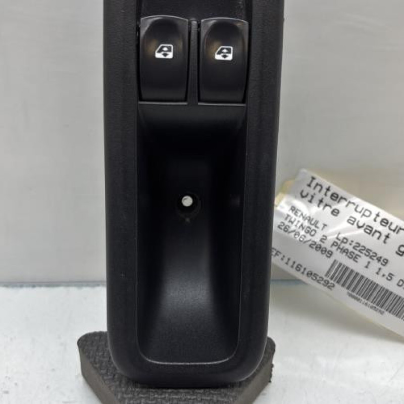 Interrupteur de leve vitre avant gauche RENAULT TWINGO 2 Photo n°3