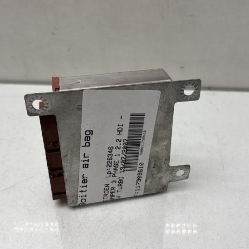 Boitier air bag CITROEN JUMPER 3 Photo n°4