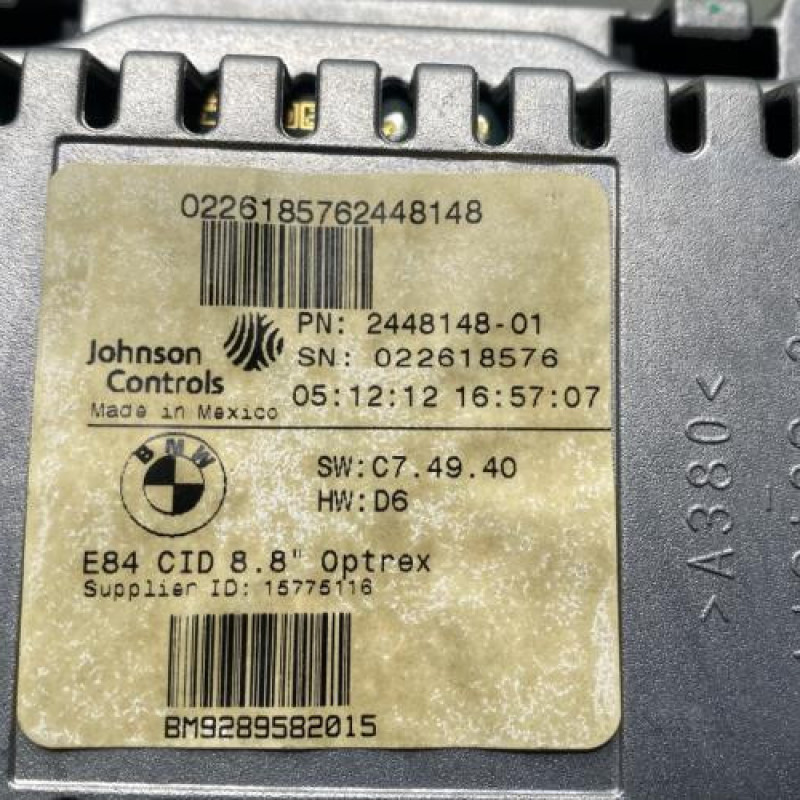 Ecran GPS BMW X1 E84 Photo n°3