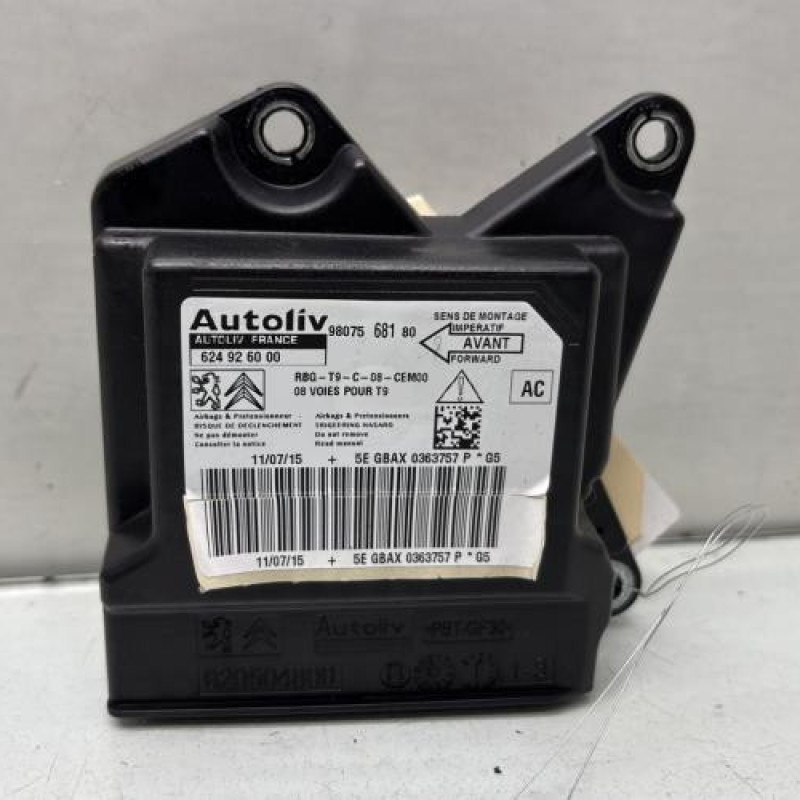 Boitier air bag PEUGEOT 308 2 Photo n°1