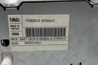 Autoradio d'origine FORD FIESTA 6