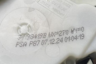 Ceinture arriere centrale CITROEN C5 AIRCROSS