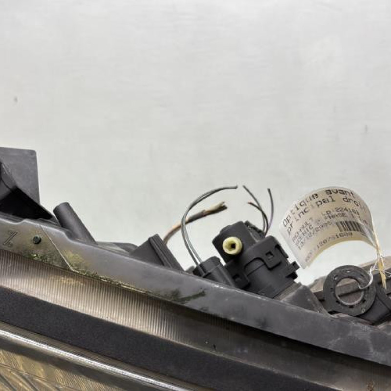 Optique avant principal droit (feux)(phare) RENAULT SCENIC 2 Photo n°2